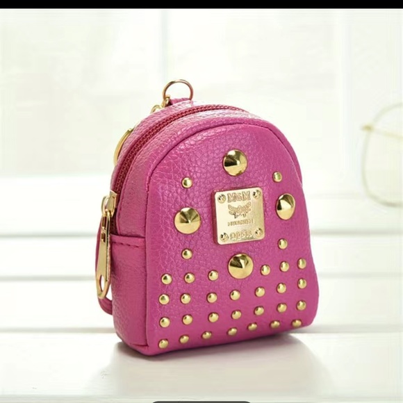 Accessories | Womens Stylish Mini Coin Purse Rivets Decor Storage Bag ...